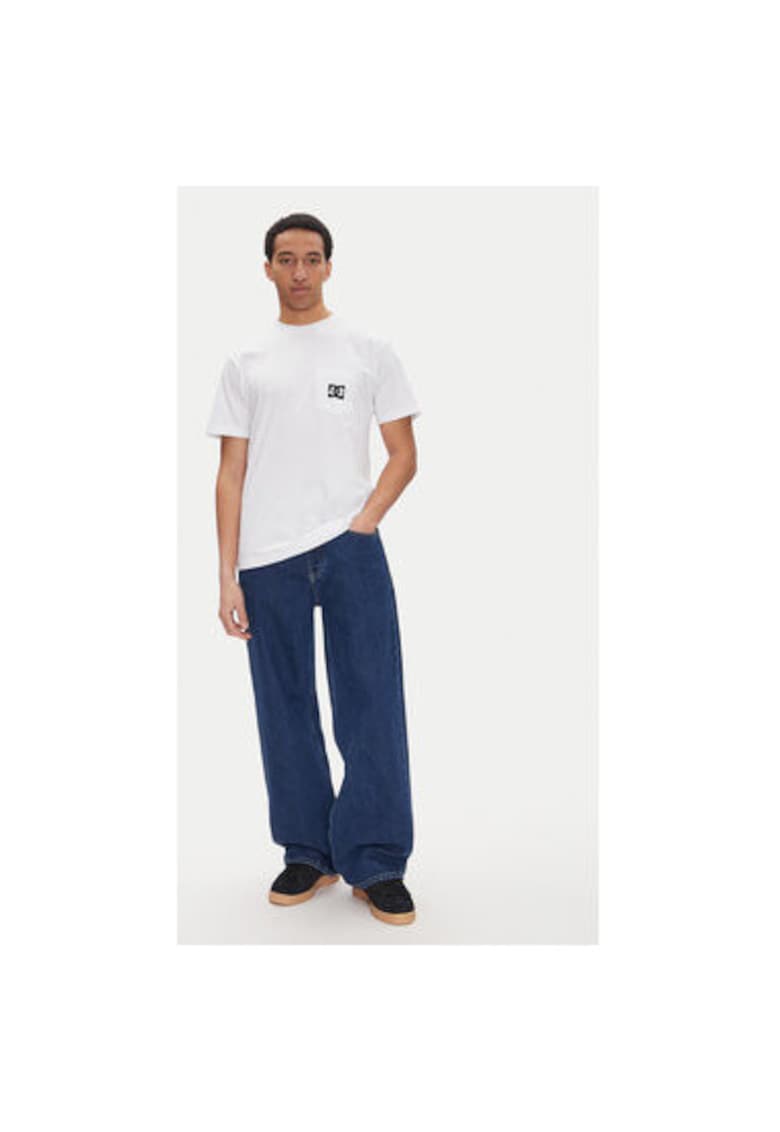 Tricou barbati ADYZT05377 - Bumbac/Bumac reciclat - S INTL - Alb