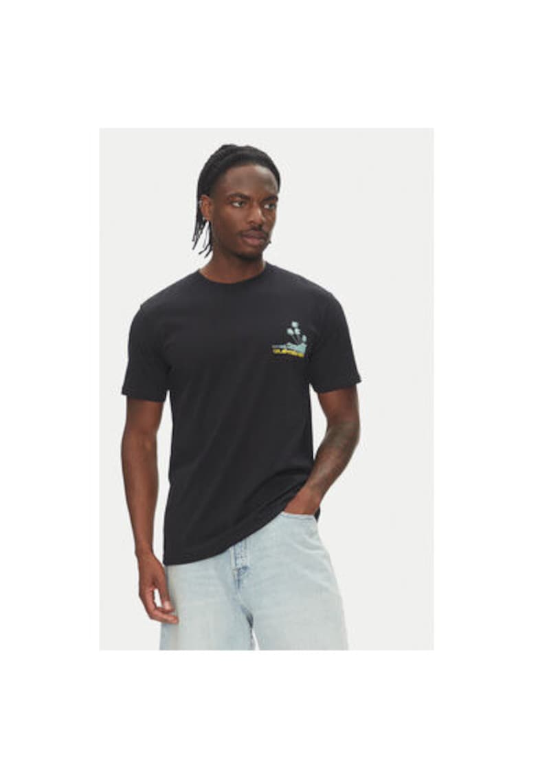 Tricou barbati  EQYZT08057 - Bumbac - Negru