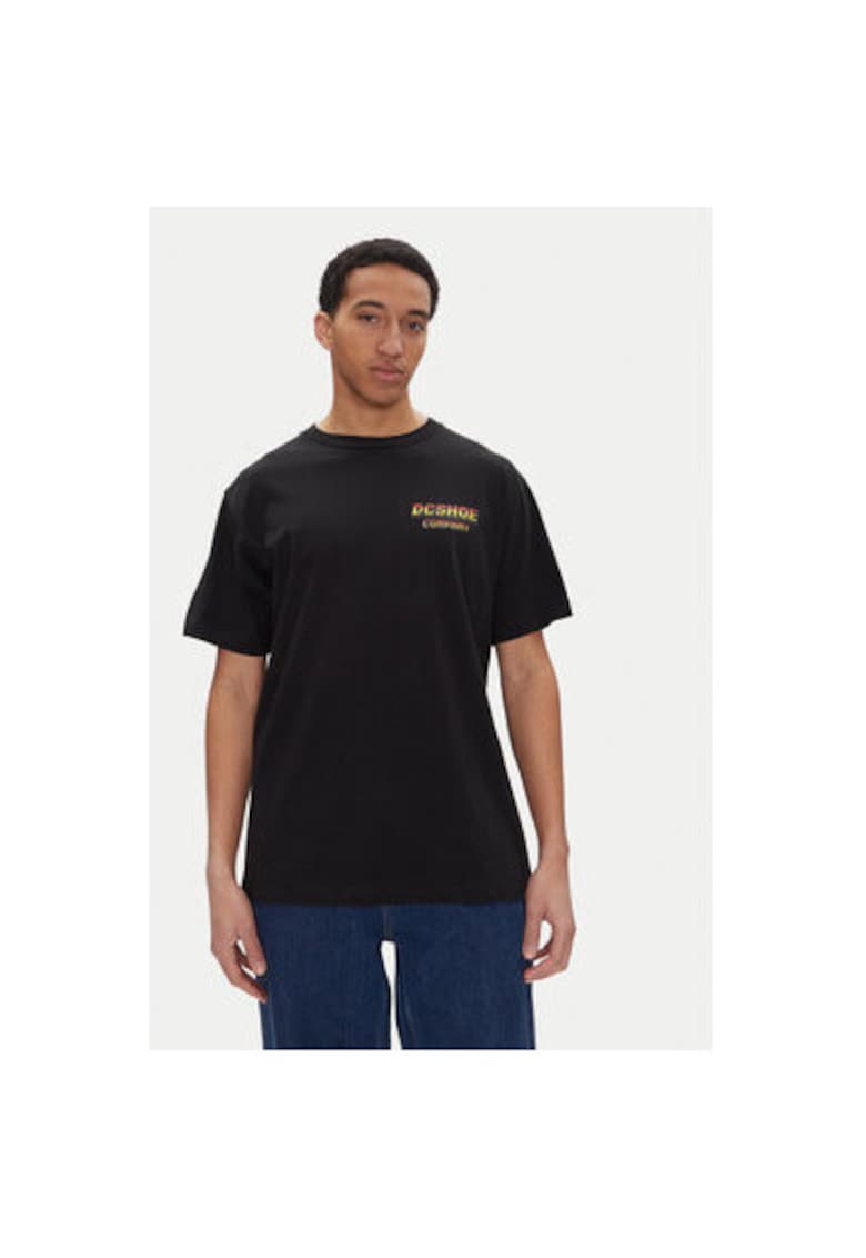 Tricou barbati ADYZT05457 - Bumbac/Bumac reciclat - Negru - Negru