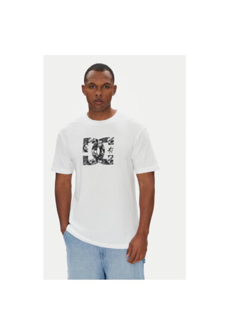 Tricou barbati ADYZT05461 - Bumbac - Alb - Alb