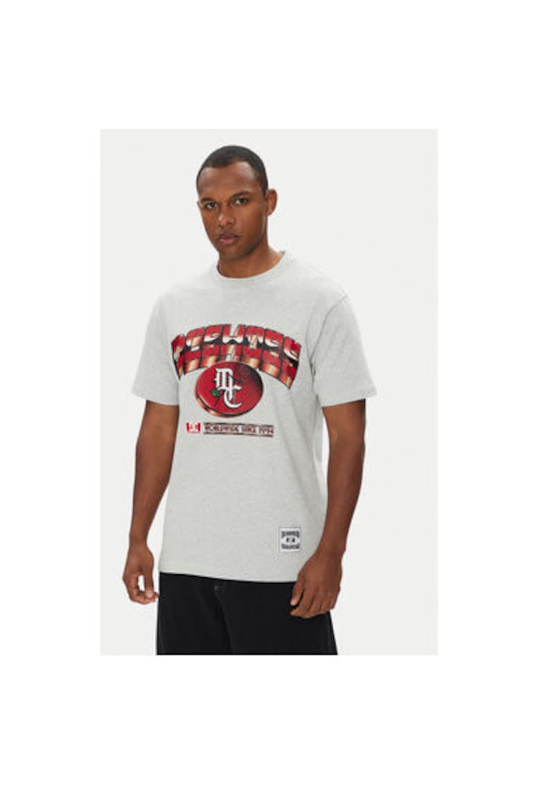 Tricou barbati ADYZT05462 - Bumbac - Gri - Gri