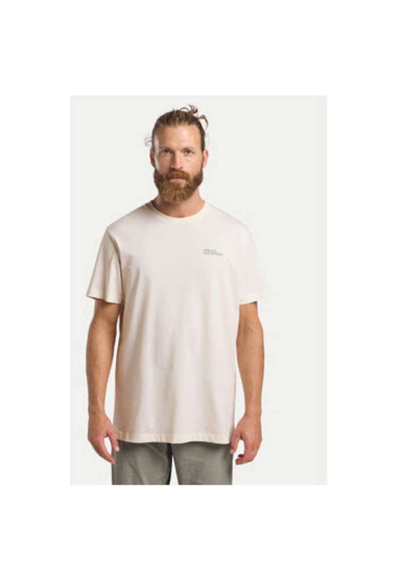 Tricou barbati 1808382 - Bumbac organic - Ecru