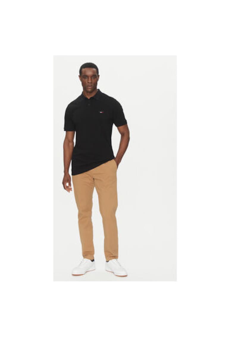 Tricou polo barbati 74004990 - Bumbac - Negru