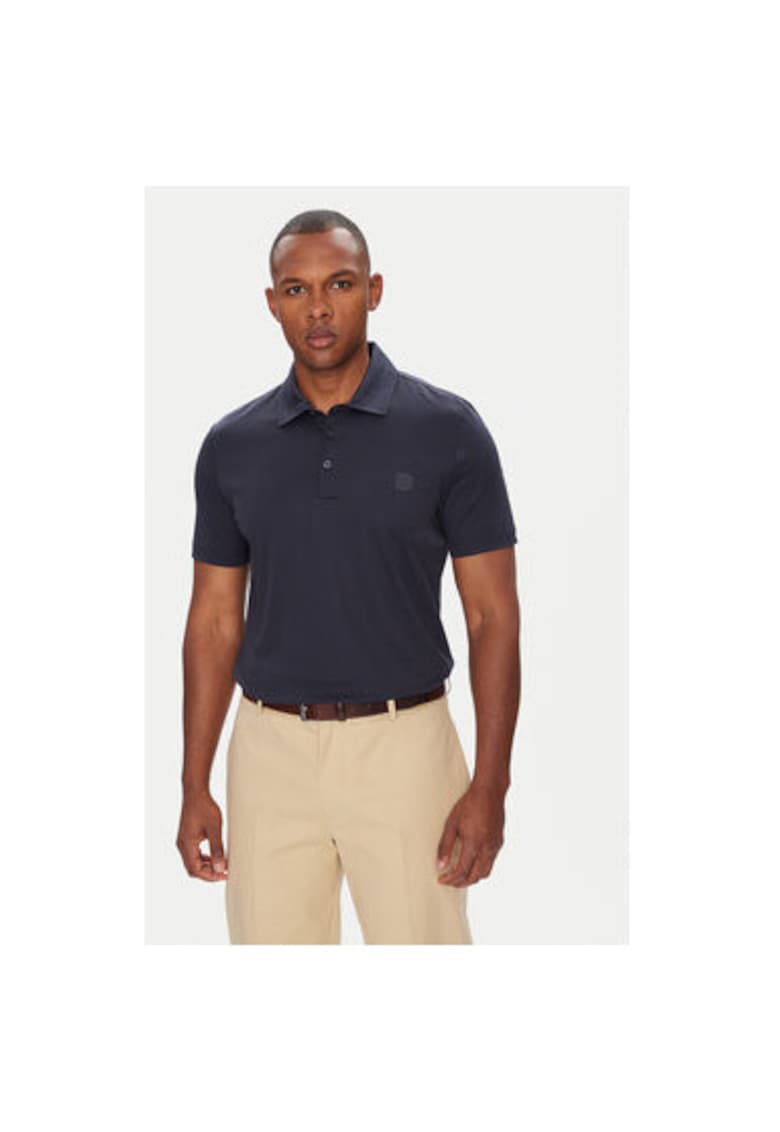 Tricou polo barbati B4 10044.5190 - Bumbac - Bleumarin