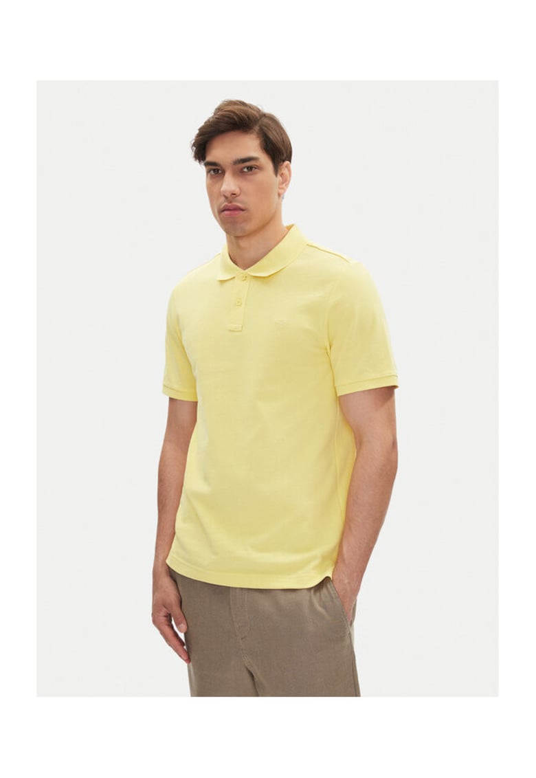 Tricou polo barbati 1016503 - Bumbac - Galben - Galben