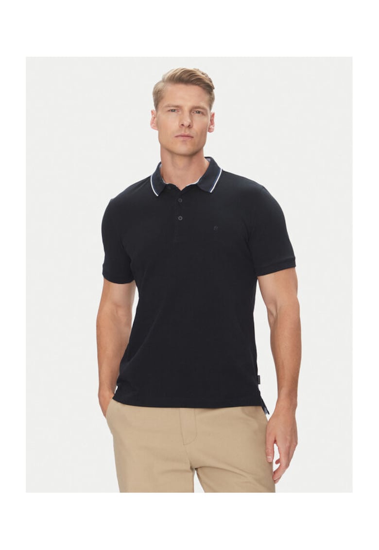 Tricou polo barbati C5 21374.2112 - Bumbac - 49854 - Bleumarin