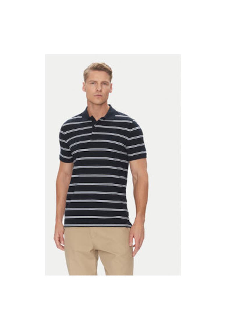 Tricou polo barbati C5 21364.2111 - Bumbac - Bleumarin - Bleumarin