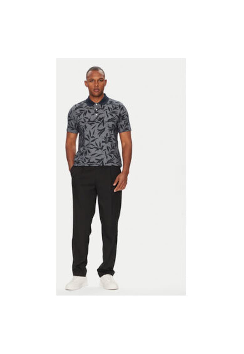 Tricou Polo barbati C5 21434.2117 - Bumbac - 3XL INTL - Bleumarin