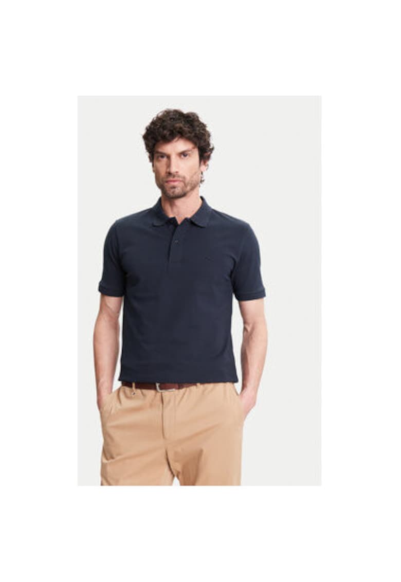 Tricou Polo barbati C5 21354.2110 - Bumbac - Bleumarin - Bleumarin