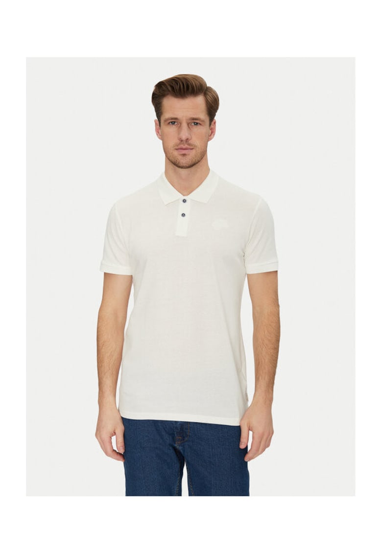 Tricou polo barbati 20717857 - Bumbac - 56797 - Alb