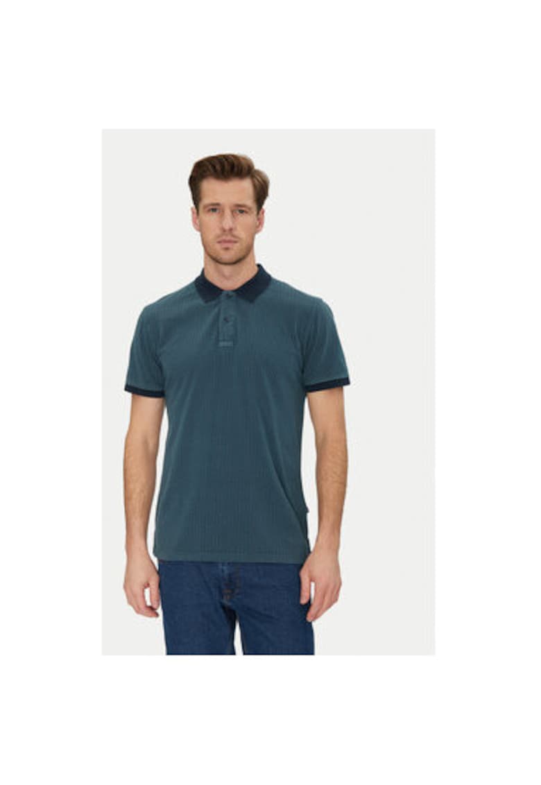 Tricou polo barbati 20718252 - Bumbac - Bleumarin