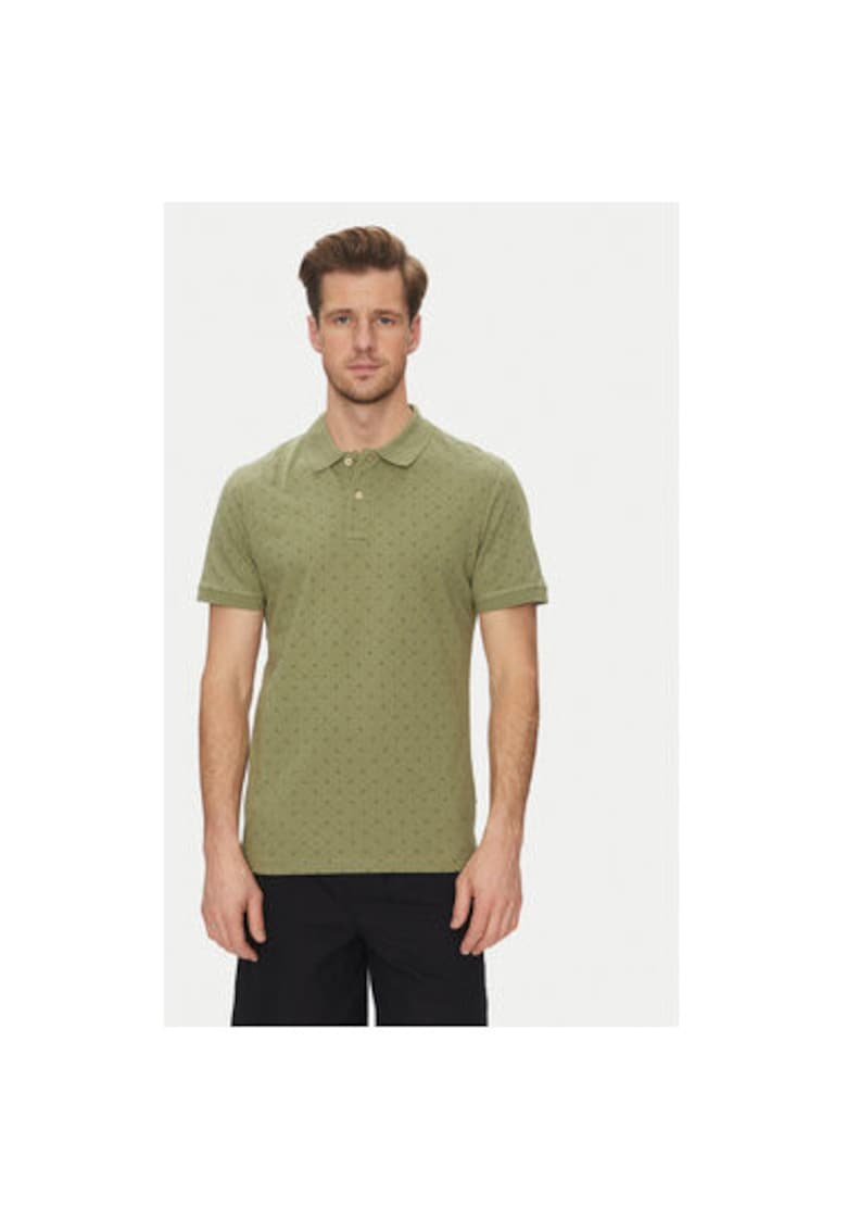 Tricou polo barbati 20718261 - Bumbac - Verde