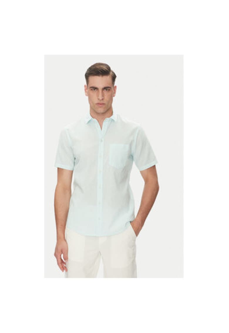 Tricou polo barbati 20718374 - In/Bumbac - Albastru - Albastru