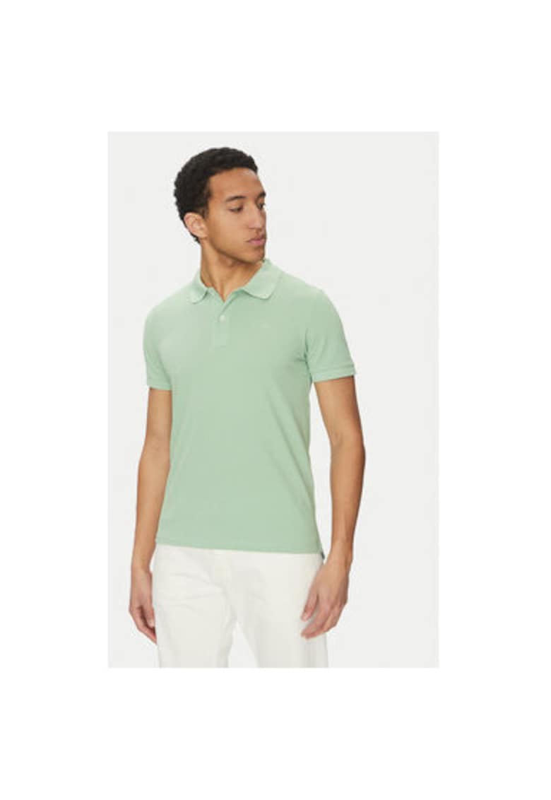 Tricou polo barbati M5511B-T3240 - Bumbac - Verde
