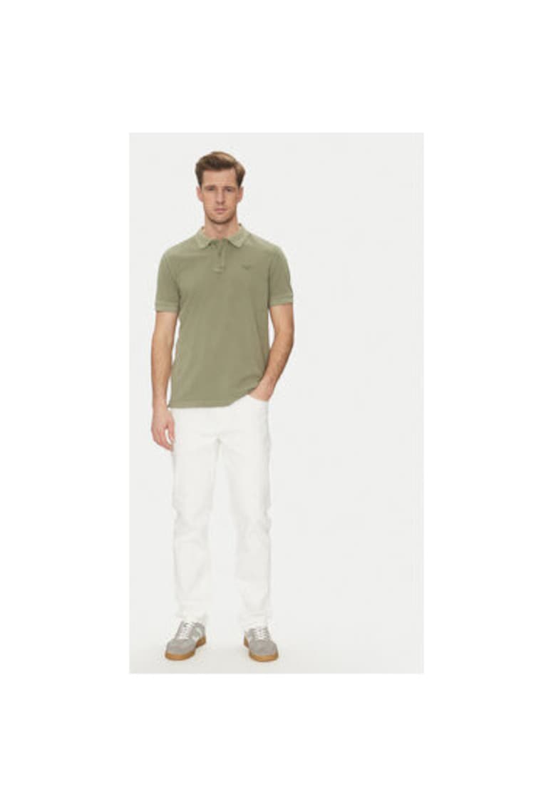 Tricou Polo barbati  10019371 30045619 - Bumbac organic - 3XL INTL - Verde