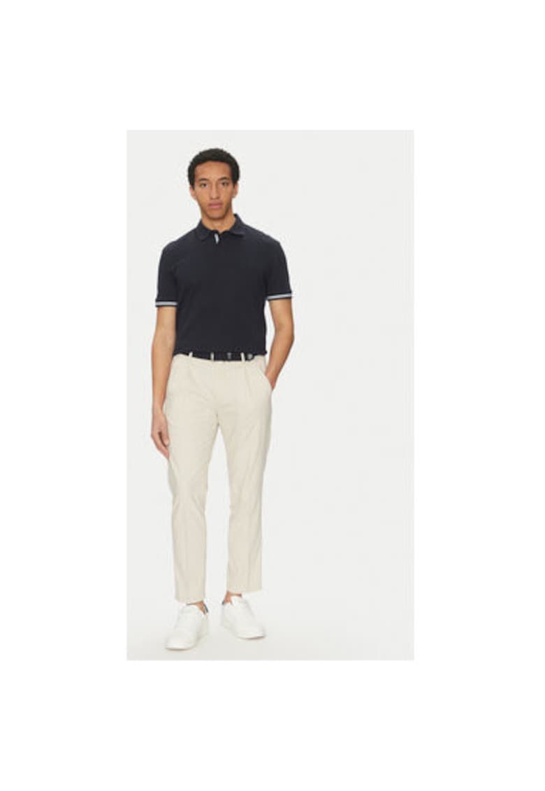 Tricou Polo barbati 10019361 30046012 - Bumbac - 3XL INTL - Bleumarin
