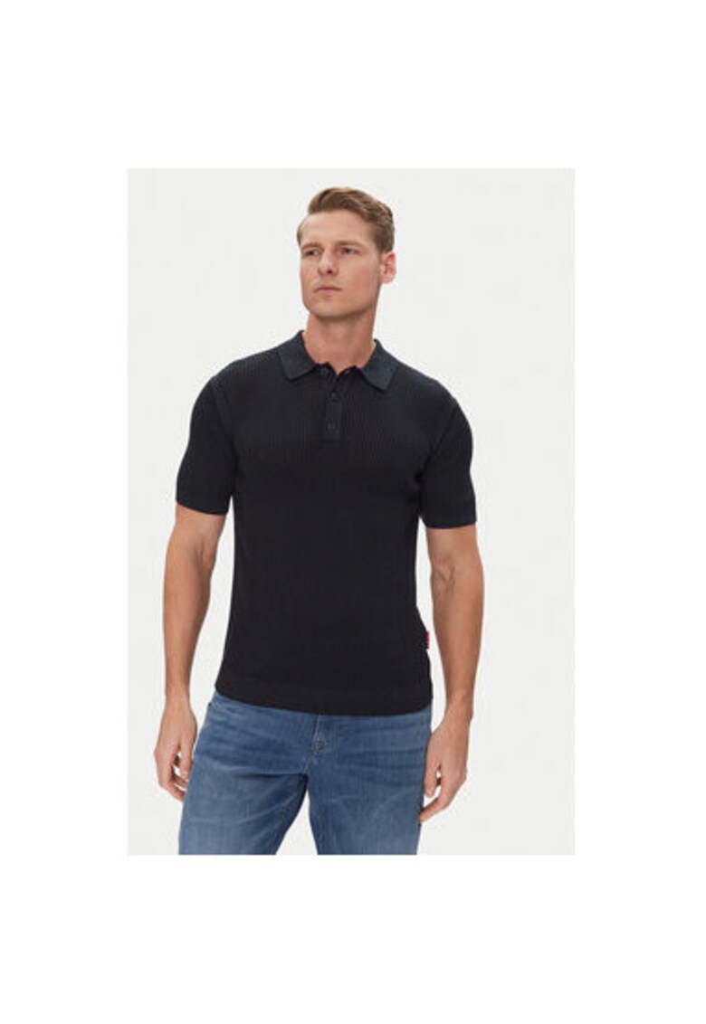 Tricou Polo barbati 10019222 30045448 - Bumbac - Bleumarin - Bleumarin