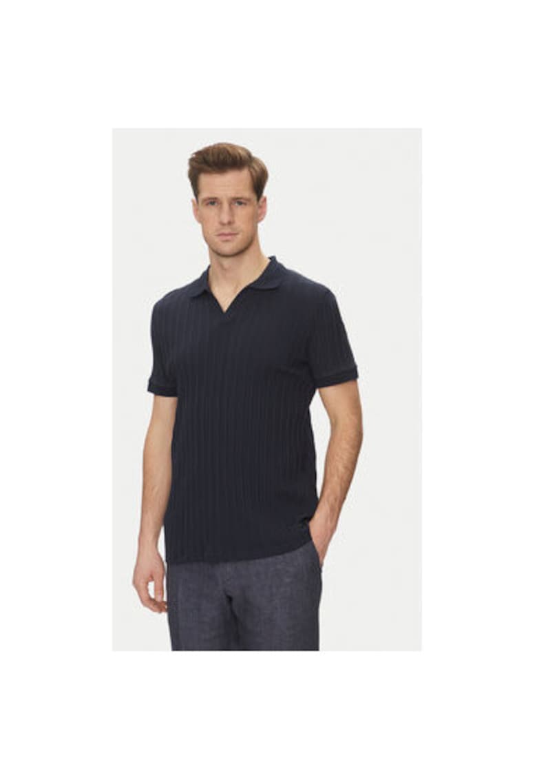 Tricou polo barbati 10019269 30045547 - Bumbac - Bleumarin - Bleumarin