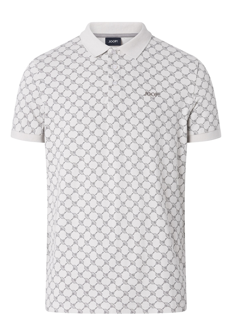 Joop Tricou Polo barbati 30036150 - Bumbac/Elastan - Alb