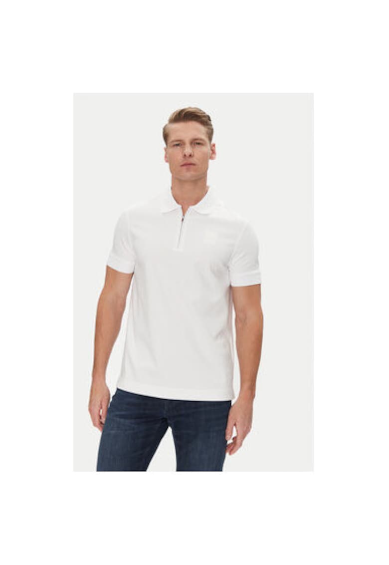 Tricou polo barbati  10018929 30044699 - Bumbac - Alb