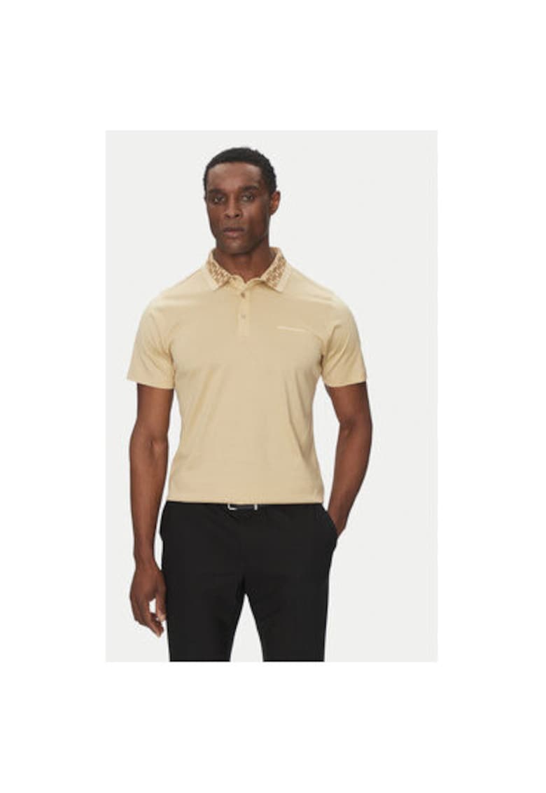 Tricou polo barbati 745001 552200 - Bumbac - Bej Tricou polo barbati 745001 552200 - Bumbac - Bej