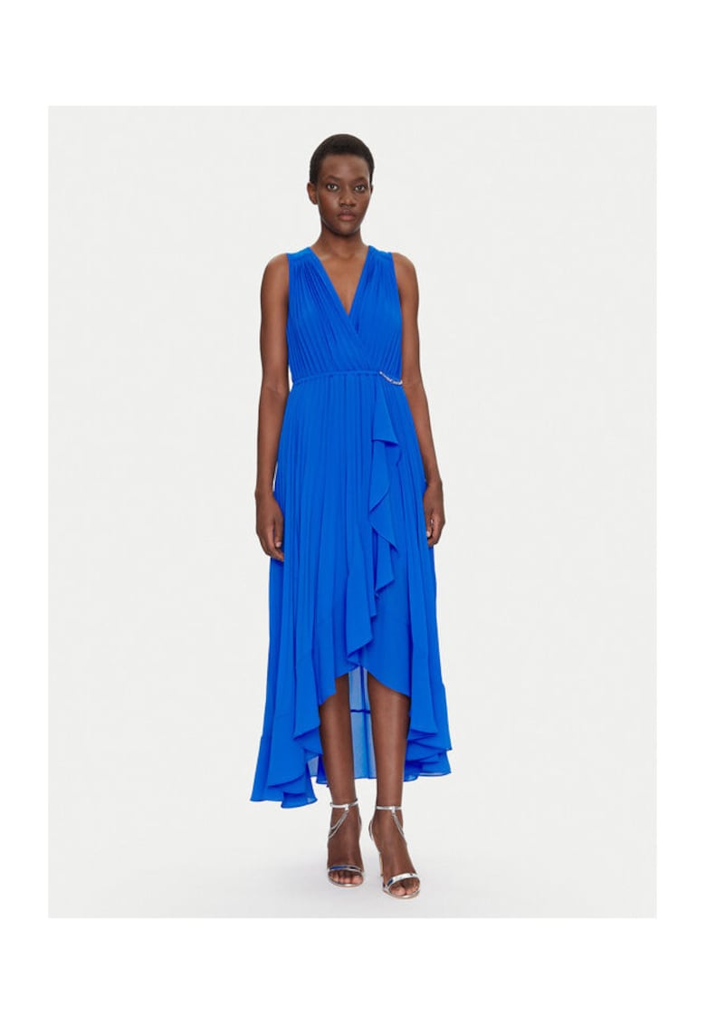 Rochie dama 251-ROSYTA - Poliester - Albastru