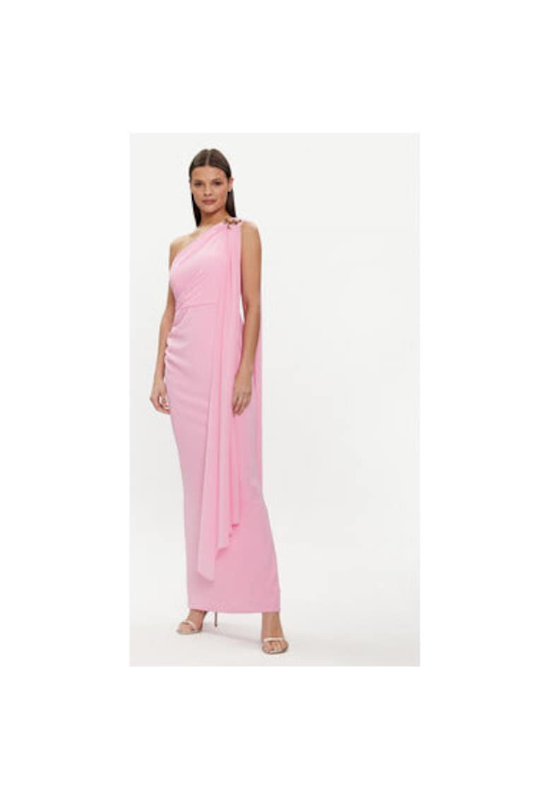 Rochie dama CFC0117713003 - Poliester/Elastan - Roz Rochie dama CFC0117713003 - Poliester/Elastan - Roz