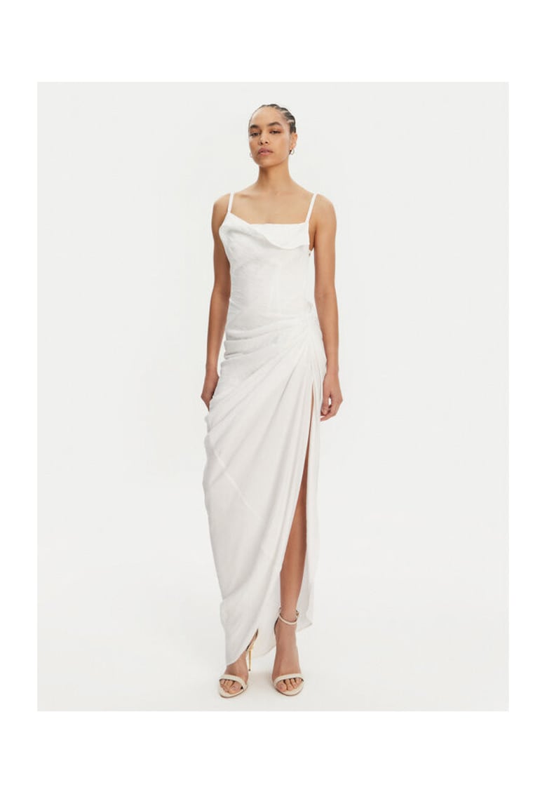 Rochie dama 21E243DR0011020 - Viscoza/Poliamida - Alb