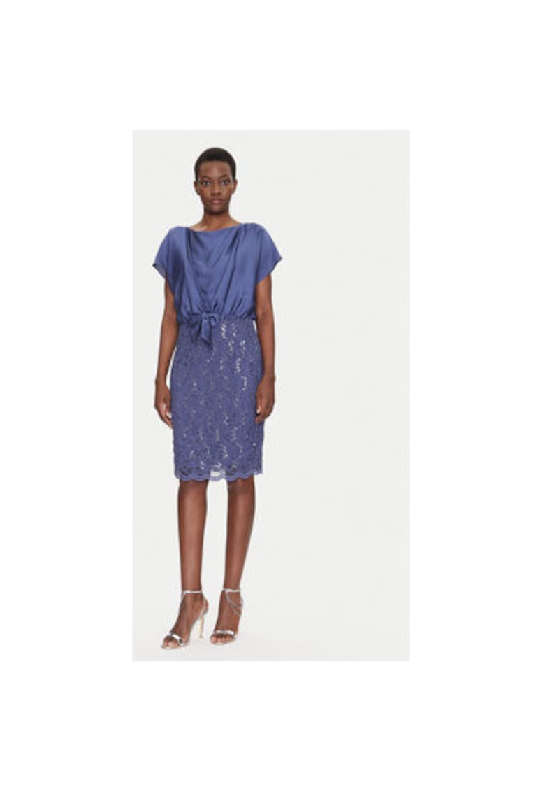Rochie dama 5AI10900 - Poliester - Albastru