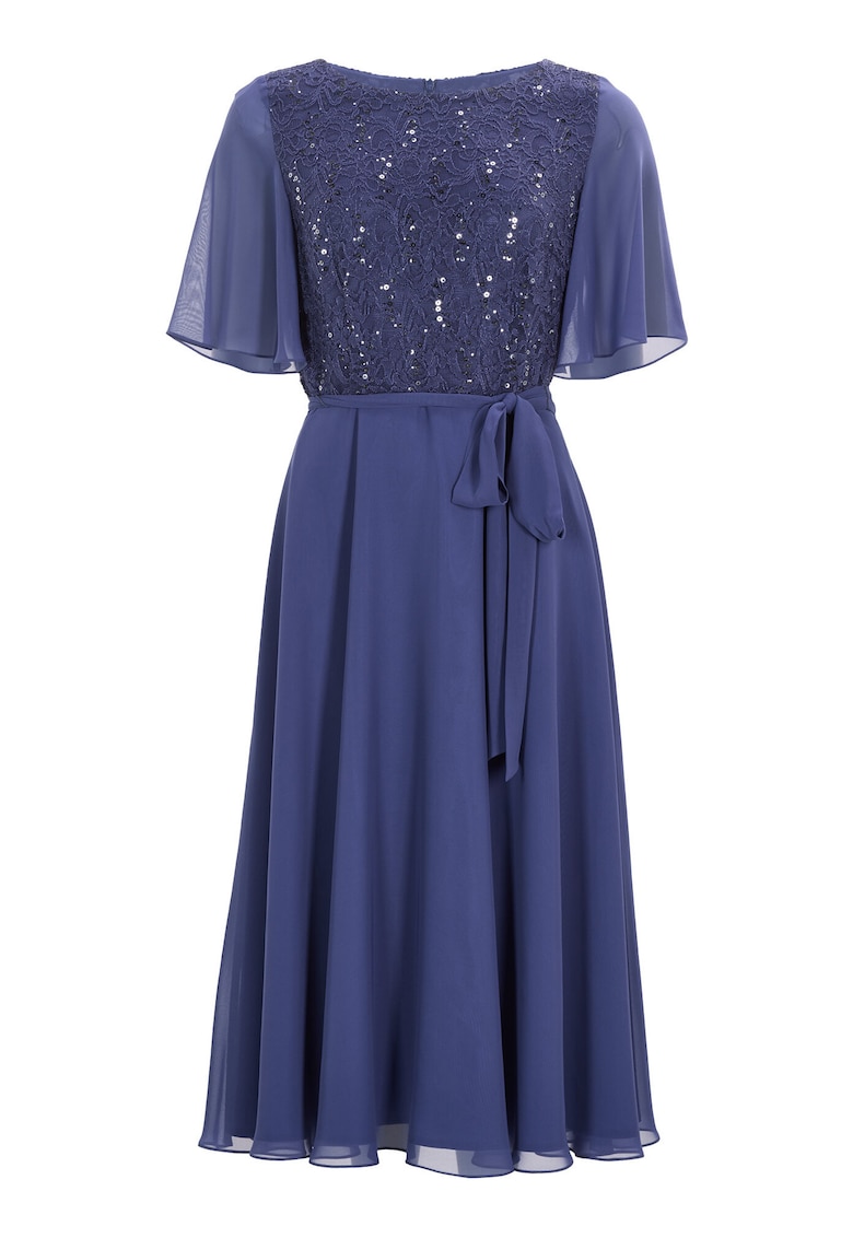 Rochie dama 5AI02500 - Poliester - Albastru