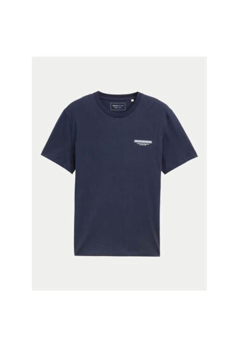 Tricou barbati 1043491 - Bumbac - Bleumarin - Bleumarin