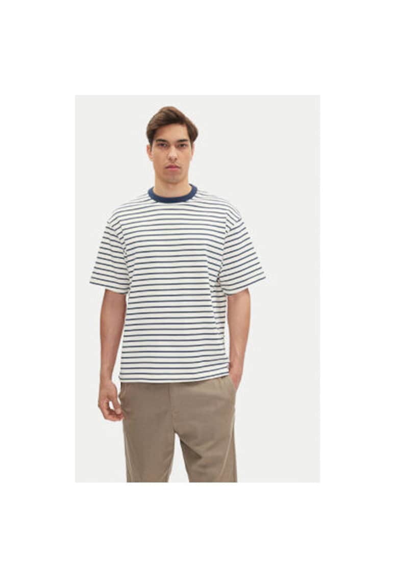 Tricou barbati 1016286 - Bumbac - Alb - Alb