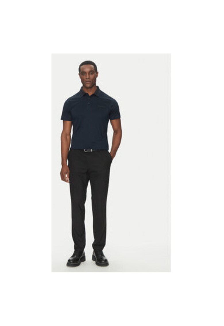 Tricou Polo barbati 745001 552200 - Bumbac - 3XL INTL - Bleumarin