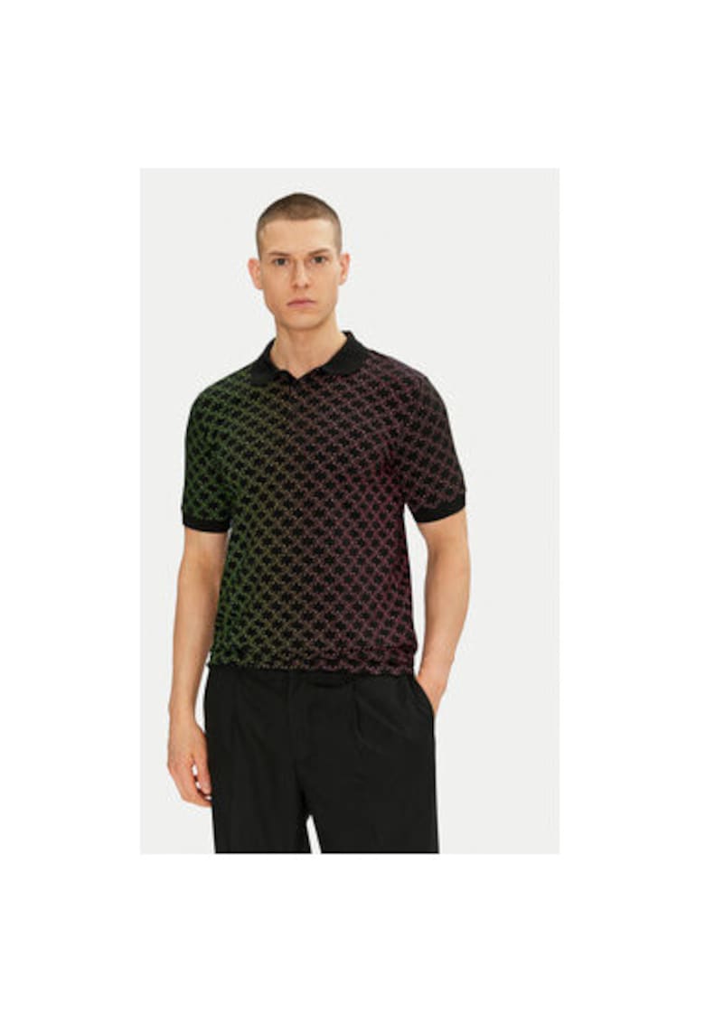 Tricou polo barbati 745401 552235 - Bumbac - Negru