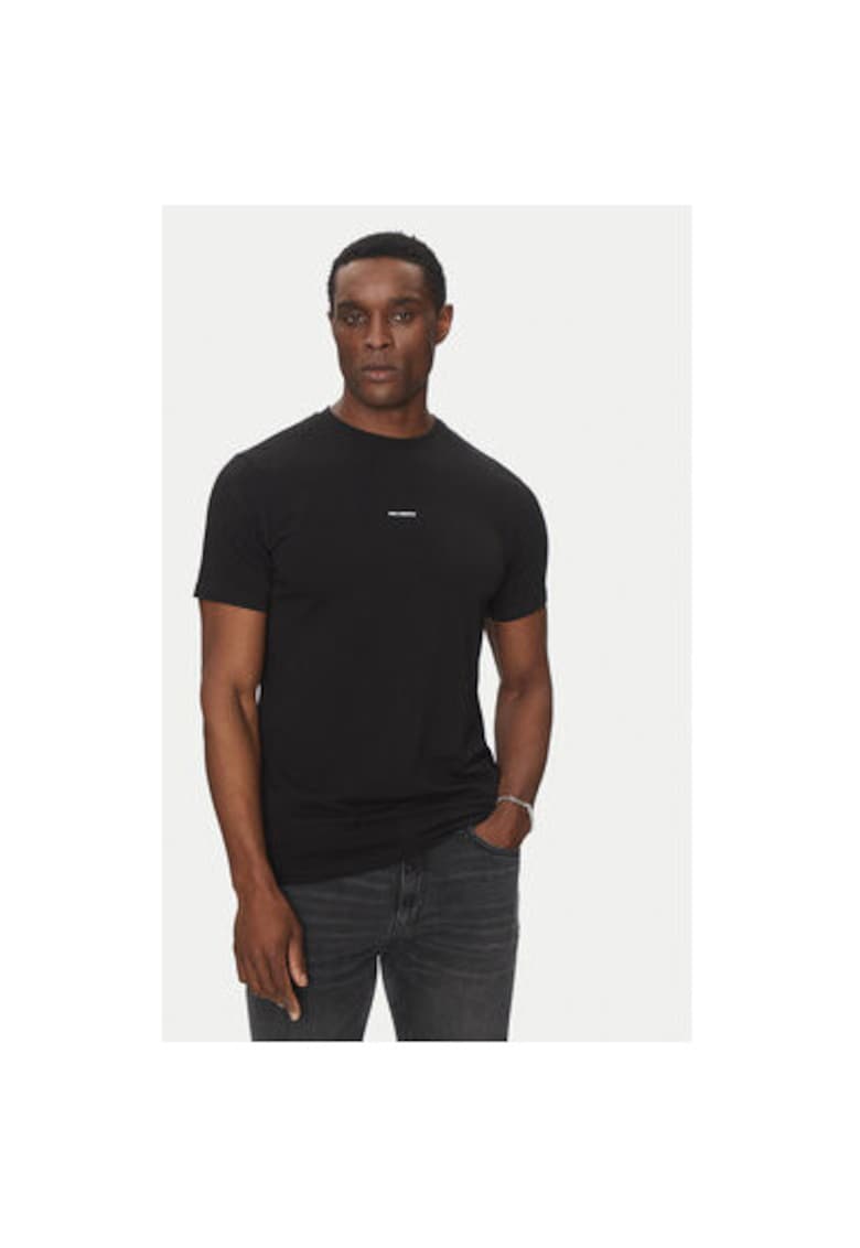 Tricou barbati  755030 552235 - Bumbac - XS INTL - Negru