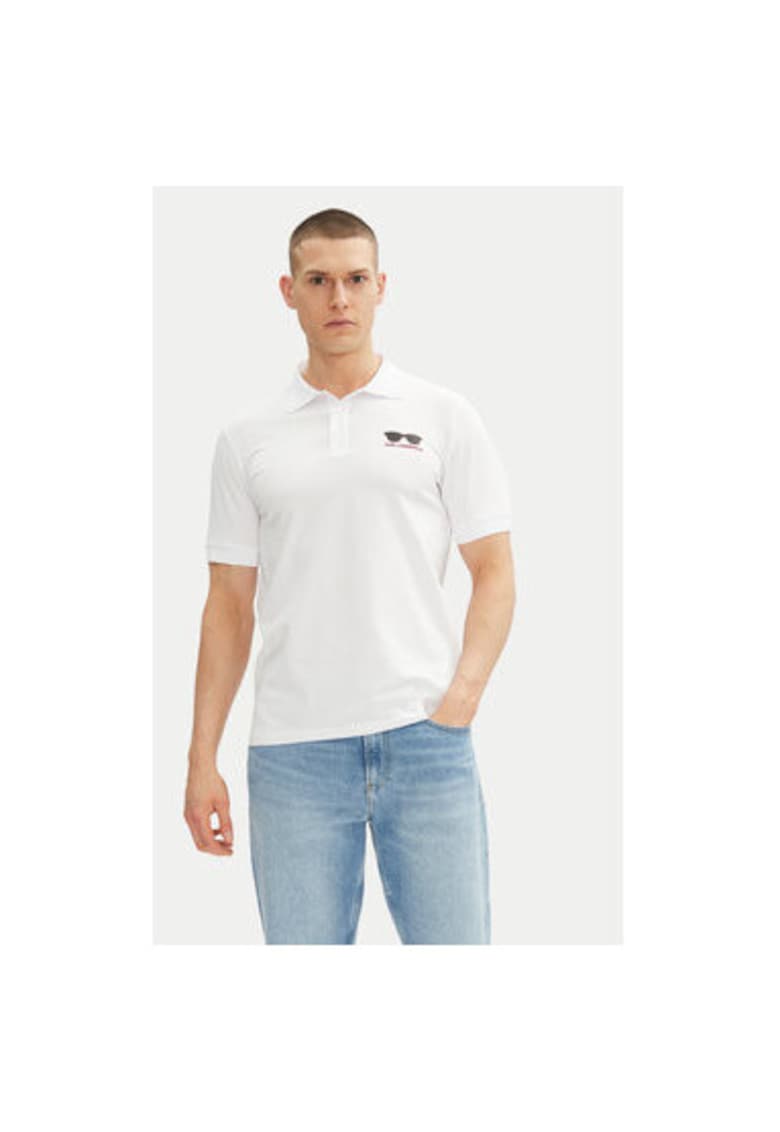 Tricou Polo barbati 745400 552235 - Alb