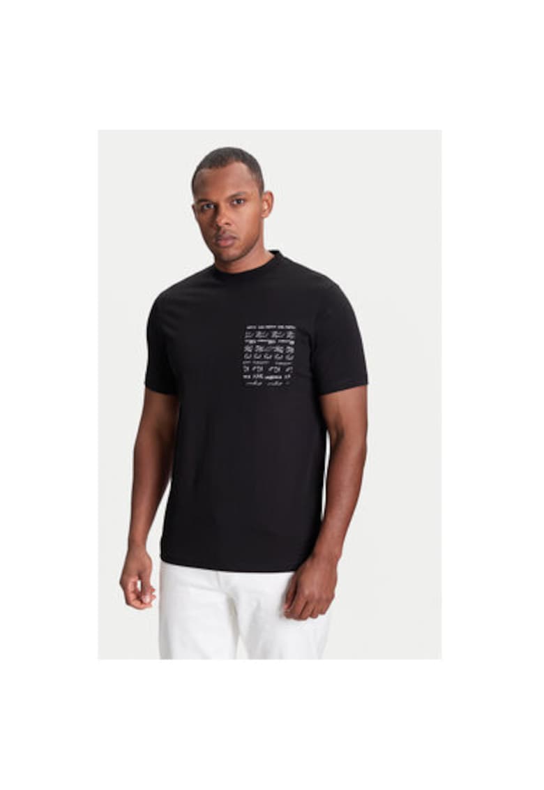 Tricou barbati  755041 553225 - Bumbac - Negru