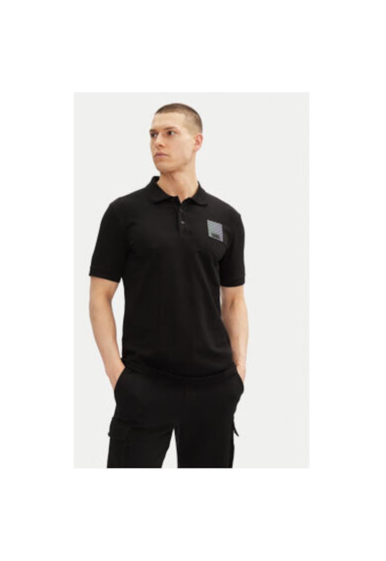 Tricou polo barbati 745402 552235 - Bumbac - Negru