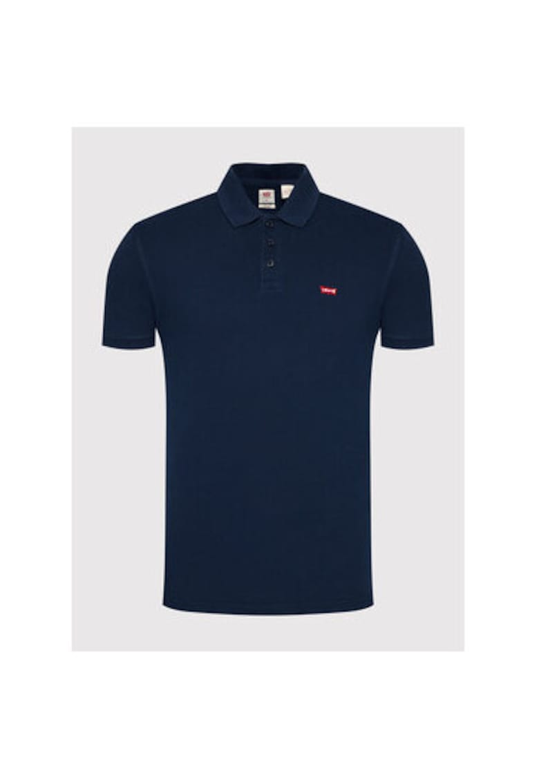Tricou polo barbati Levi S - 35883 - Bumbac - XS INTL - Bleumarin