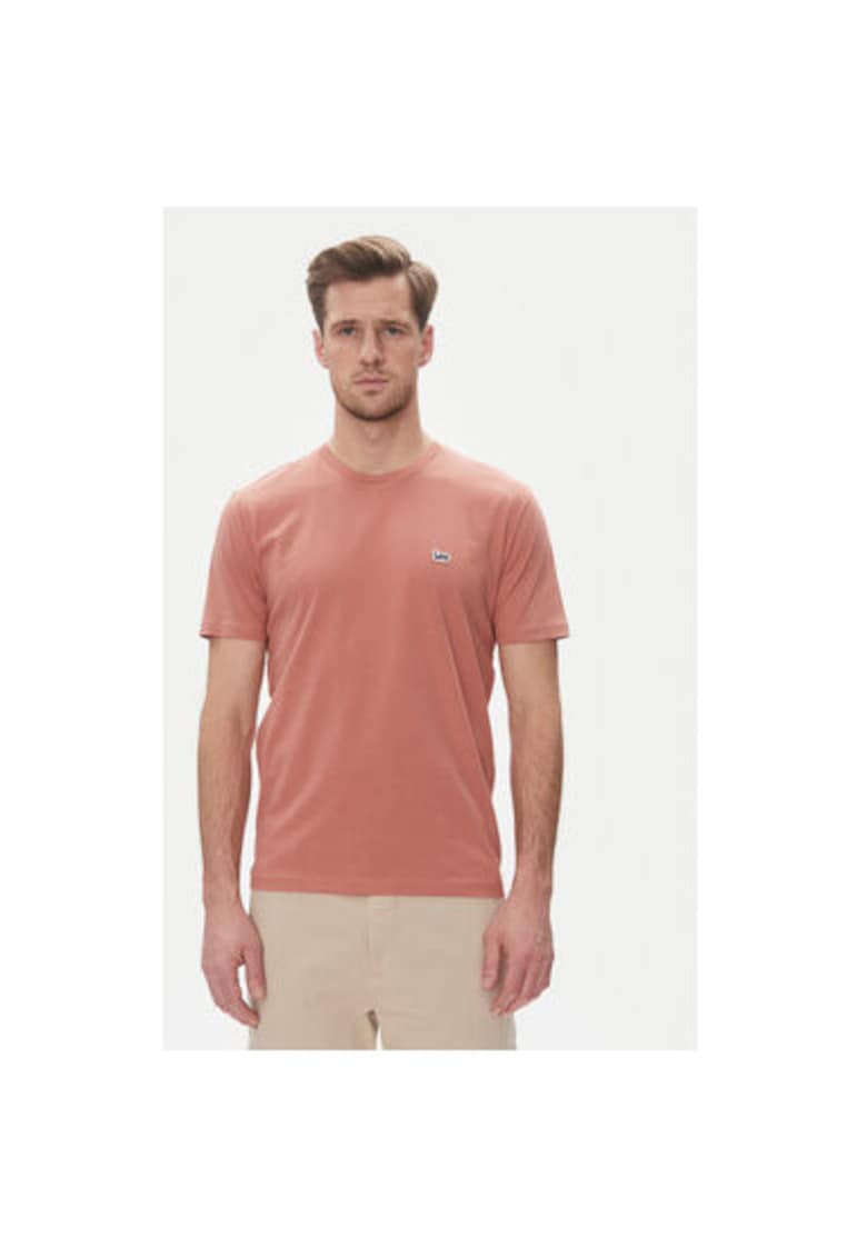 Tricou barbati 112364539 - Bumbac - Roz - Roz