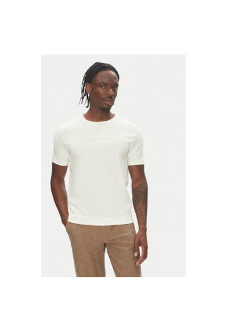 Tricou barbati  30-400200B - Bumbac - Ecru