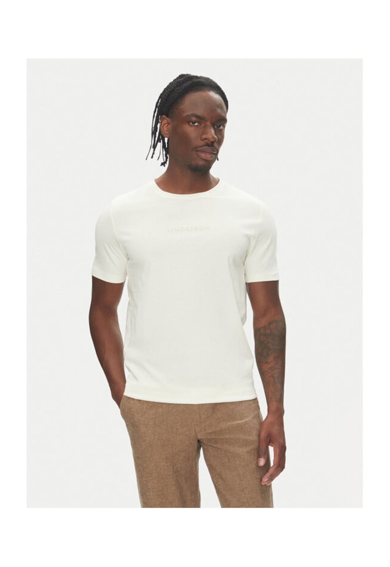 Tricou barbati 30-400200B - Bumbac - Ecru - Ecru