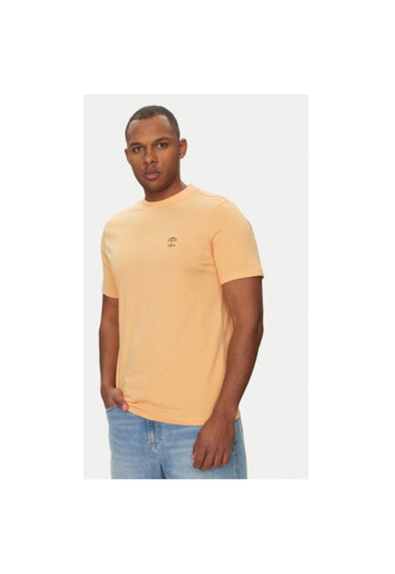 Tricou barbati 20718304 - Bumbac - Portocaliu - Portocaliu