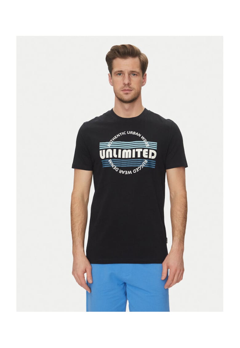 Blend Tricou barbati 20718276 - Bumbac - Negru - Negru