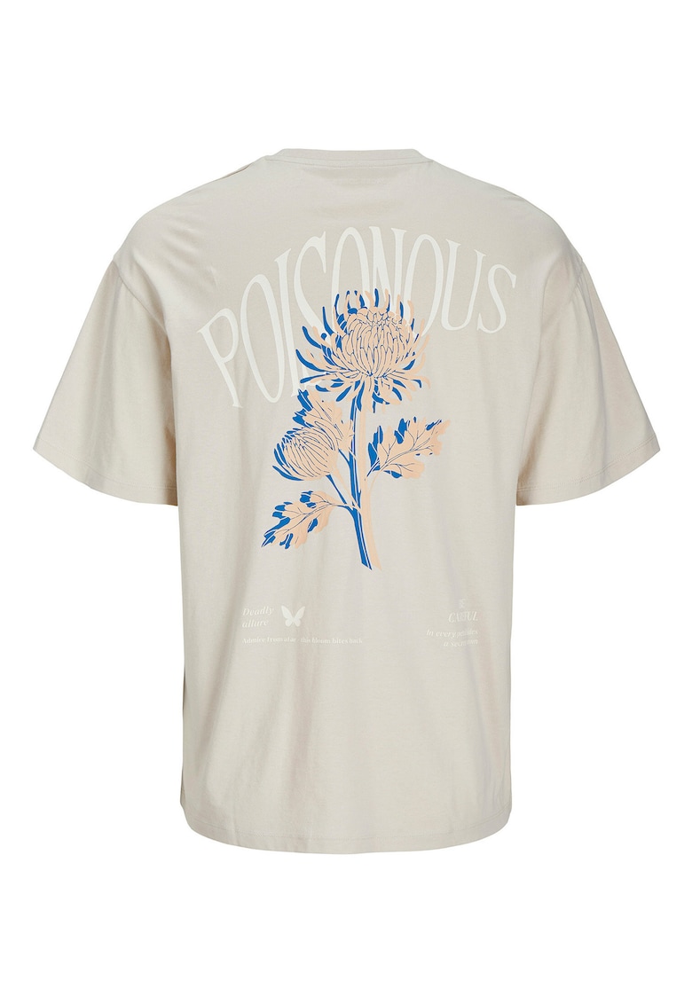 Tricou barbati Jack Jones - 12269384 - Bumbac - 2XL INTL - Bej