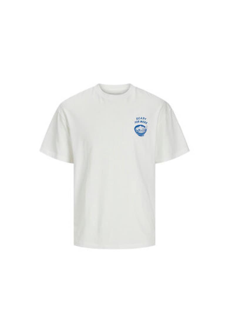 Tricou barbati Jack Jones - 12269384 - Bumbac - 2XL INTL - Alb