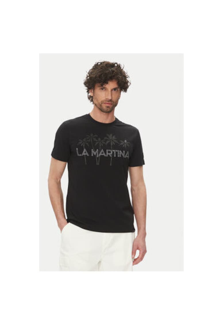 Tricou barbati JS324 - Bumbac - 45679 - Negru