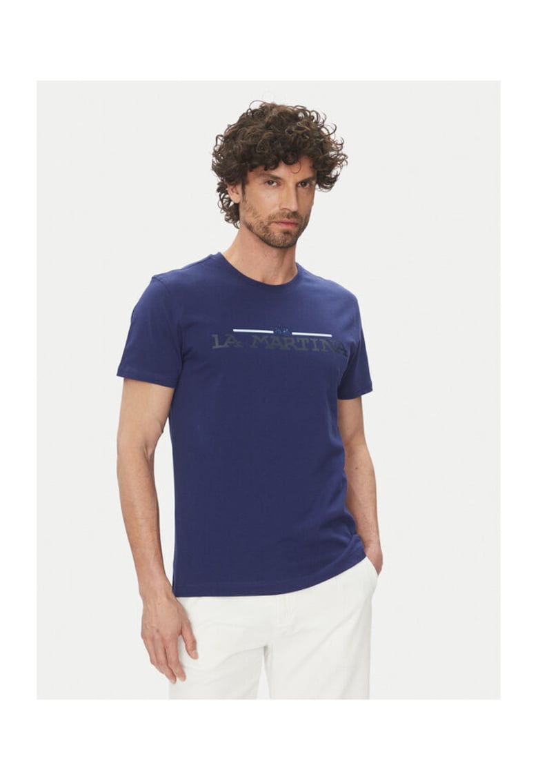 Tricou barbati JS206 - Bumbac - Bleumarin - Bleumarin