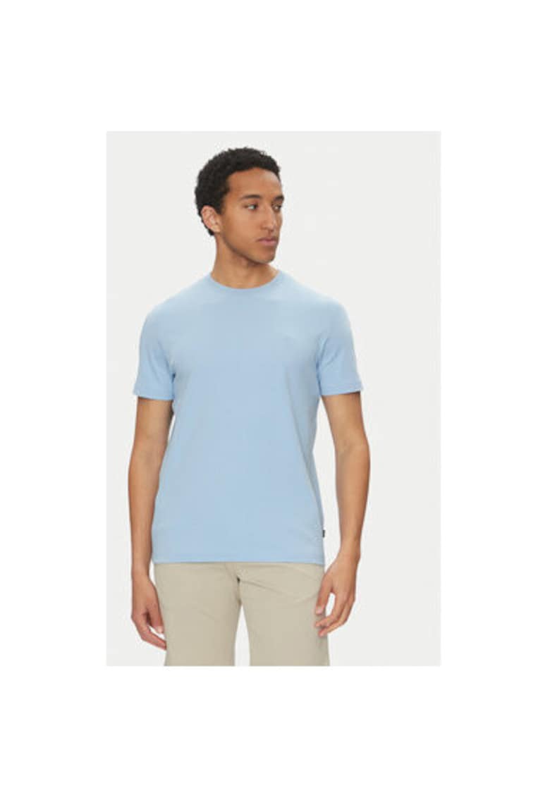 Tricou barbati  10019307 30045539 - Bumbac organic - Albastru