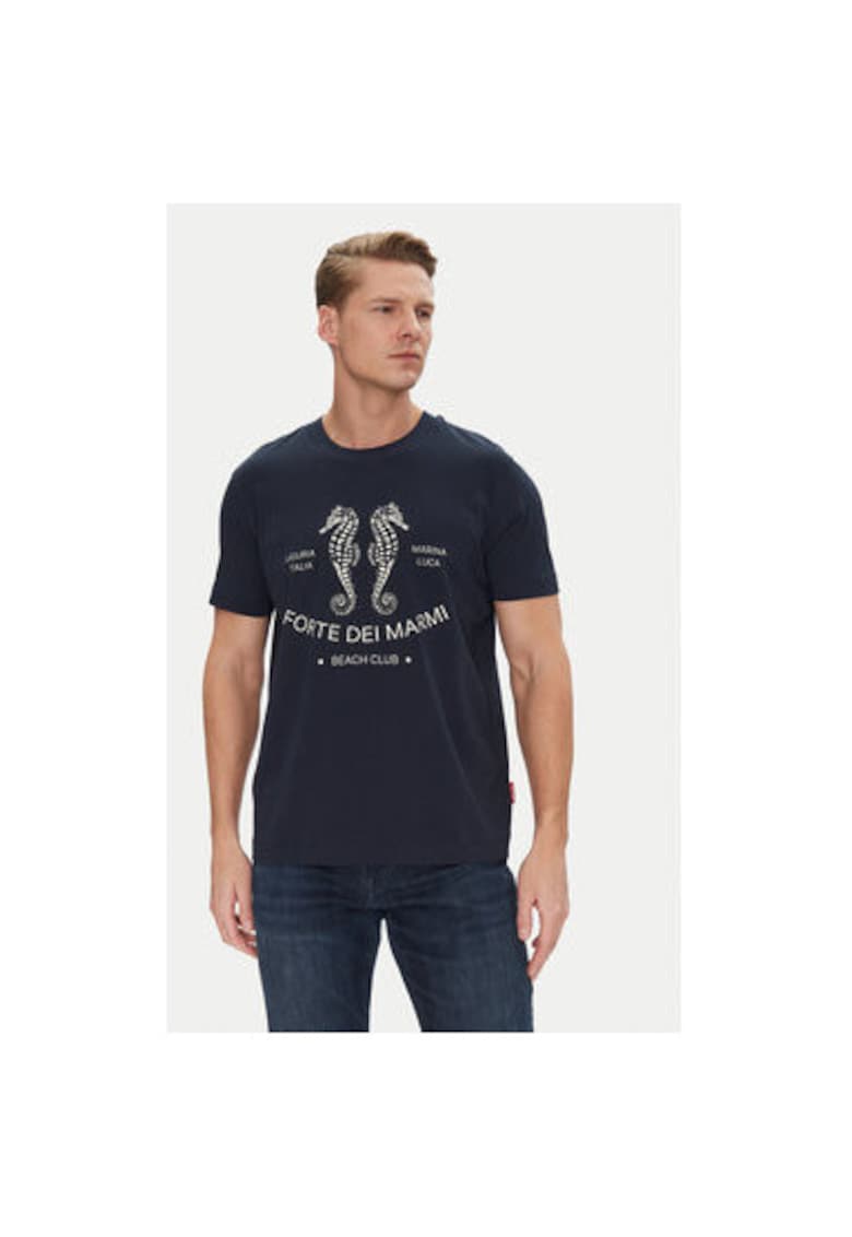 Tricou barbati 10019370 30045693 - Bumbac organic - Bleumarin - Bleumarin